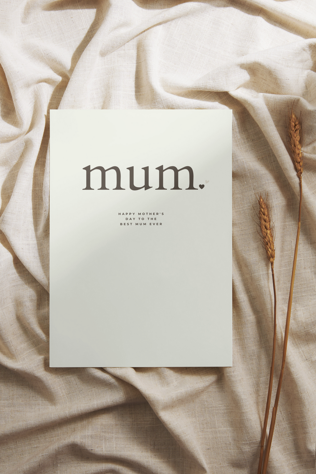 Mother’s Day Card Journal - Mum