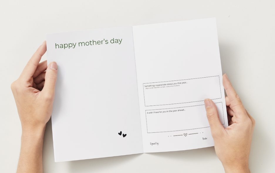 Mother’s Day Card Journal - Mum